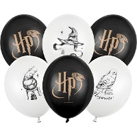Globos de látex de Harry Potter de 30 cm - 6 unidades