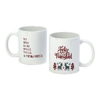 Taza de 350 ml aprox. Feliz Navidad la Fórmula perfecta - 1 unidad
