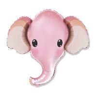 Globo de cabeza de Elefante de 99 x 81 cm - Conver Party