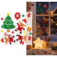 Decoración adhesiva de gel de elfos