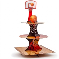 Expositor de baloncesto de 36 x 30 cm