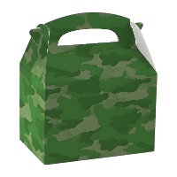 Caja de cartón de Camuflaje Militar - 1 unidad