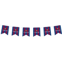 Guirnalda de FC Barcelona blaugrana