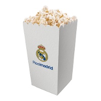 Caja de Real Madrid CF blanca alta - 3 unidades