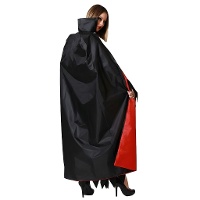 Capa de 143 cm reversible de vampiro para adulto