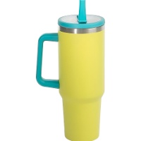 Taza térmica de 1,2 L flúor lima