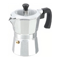 Cafetera italiana 3 tazas tapa transparente - Kinvara