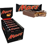 Mars de chocolate con leche y caramelo - 24 unidades