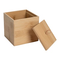 Algodonera de bambú cuadrada