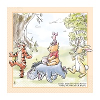 Servilletas de Winnie the Pooh en naturaleza de 16,5 x 16,5 cm - 20 unidades