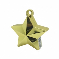 Peso de colores para globos con forma de estrella de 150 gr - 1 unidad