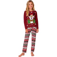 Pijama de reno navideño infantil