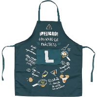 Delantal de Peligro, cocinero en prácticas