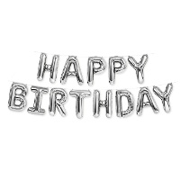 Globo letras Happy Birthday de 41 cm