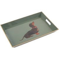 Bandeja de 45 x 31 cm royal animal Teckel