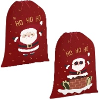 Saco de Papá Noel de 75 x 50 cm