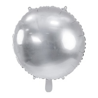 Globo redondo metalizado de 45 cm - Partydeco