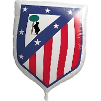 Globo de Atlético de Madrid escudo de 55 x 46 cm