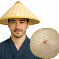 Sombrero vietnamita de paja