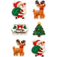 Figuras de azúcar de Christmas Magic - Azucren - 8 unidades