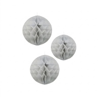 Colgantes nido con forma de bola - 3 unidades