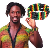 Pulsera jamaicana reggae