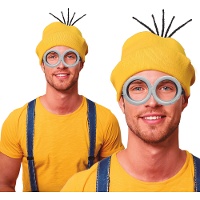 Conjunto de gorro y gafas de Minion