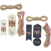 Etiquetas para regalo de Reyes Magos de Oriente - 25 piezas