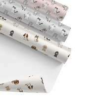 Papel de regalo de mascotas - 1 unidad