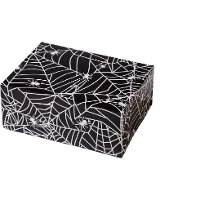 Caja para dulces de arañas de 18 x 13,5 x 7,5 cm - Decora - 1 unidad