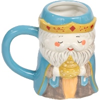 Taza de 470 ml de Reyes Magos 3D Melchor