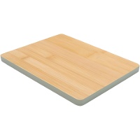 Tabla de cortar de 27 x 20 cm con borde verde