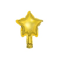 Globo de estrella de colores de 10 cm - PartyDeco - 25 unidades