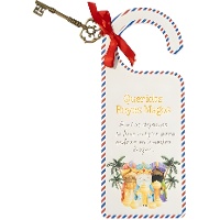 Colgador de puerta con llave mágica de los Reyes Magos