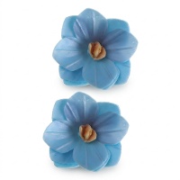 Obleas de flores 4 cm - 18 unidades