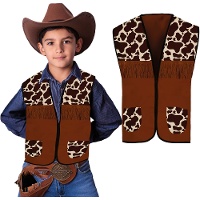 Chaleco vaquero cowboy infantil