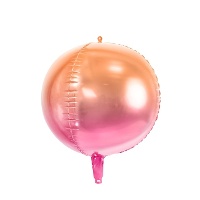 Globo orbz degradado de 35 cm - PartyDeco