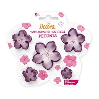 Cortadores de Petunia - Decora - 5 unidades