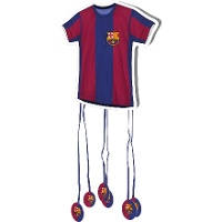 Piñata de FC Barcelona camiseta de 50 x 40 cm