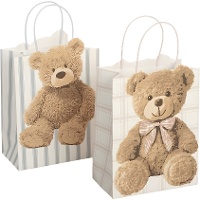 Bolsa regalo de 23 x 18 x 10 cm de Osito - 1 unidad