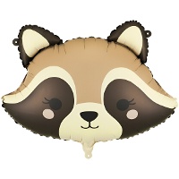 Globo de mapache de 59 x 39 cm