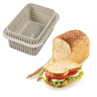 Molde rectangular de 15 x 10 x 7,5 cm para pan sandwich - Silikomart