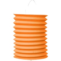 Farol de papel tubular de 16 cm de colores - 1 unidad