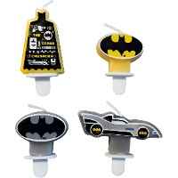 Velas de Batman - 4 unidades