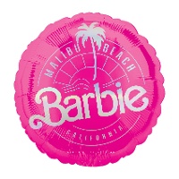Globo de Barbie con logo Malibu de 43 cm