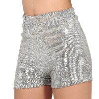 Pantalón corto de lentejuelas