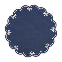 Mantel individual de 38 cm ondas - 1 unidad