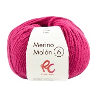 Merino Molon 6 de 100 gr - Rosas Crafts