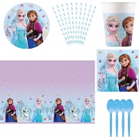 Pack para fiesta de Frozen - 8 personas