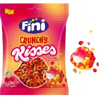 Crunchy Kisses passion de cerezas ácidas - Fini - 75 gr